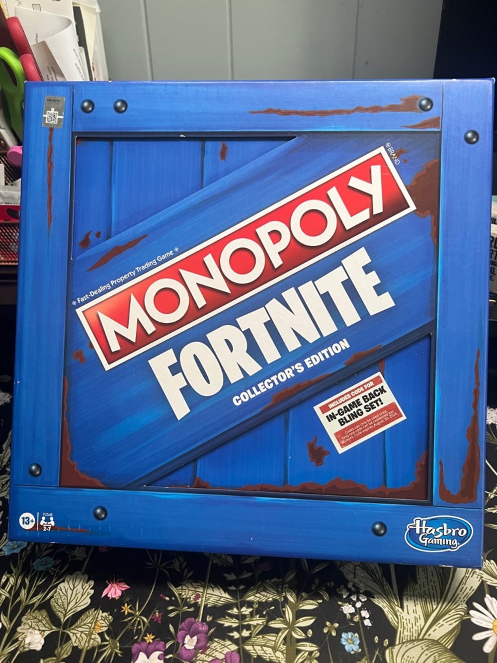 Brand new, unopened Hasbro Monopoly Fortnite Collector's Edition